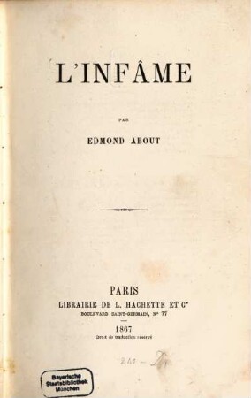 L' Infâme