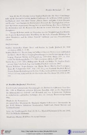 13. Reuchlin-Briefwechsel (Pforzheim)