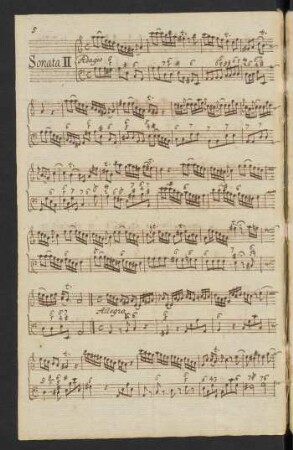 Sonaten; fl (vl), bc; a-Moll; op.2/2