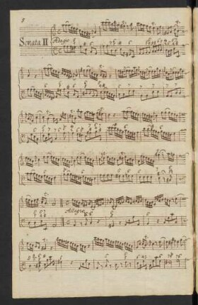 Sonaten; fl (vl), bc; a-Moll; op.2/2