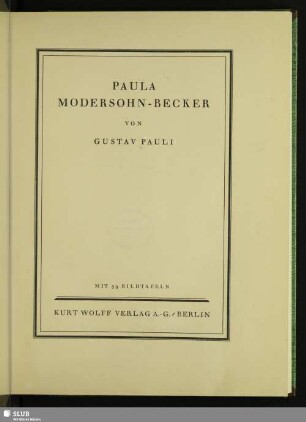 Paula Modersohn-Becker