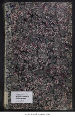 Thuringia et Schwarzburgica, Materialsammlung