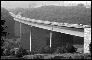 Hedemünden: Werratalbrücke vom südöstlichen Brückenkopf