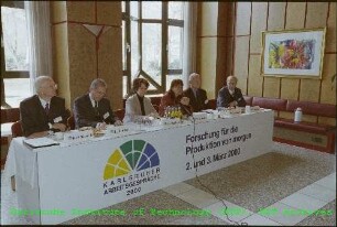 Fünftes Karlsruher Arbeitsgespräch zum Konzept "Produktion 2000-Strategien für die Produktion im 21. Jahrhundert" des Bundesministeriums für Bildung, Wissenschaft, Forschung und Technologie (BMBF) im Kongresszentrum Karlsruhe auf Einladung der Projektträgerschaft Fertigungstechnik und Qualitätssicherung (PFT)