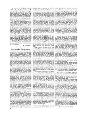 Alfred Lichtwark zum Gedächtnis : Lichtwarks Programm
