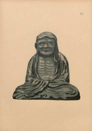 BFJ [Statuette de Dharma, en poterie]