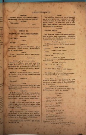 L' habit noisette ou une leçon de politesse : comédie-vaudeville en un acte