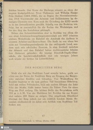 Der Rochlitzer Berg