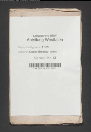 Verzeichnis von Höfen und zugehörigen Ländereien in Rösenbeck.