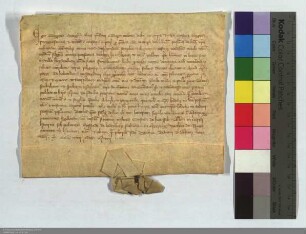 Der Edelknecht Gumpert Hobeherr verkauft dem Deutschen Hause bei Marburg Einkünfte zu Heskem.