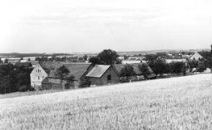 Markersdorf-Gersdorf. Gehöft am Kremsberg, dazu gehörte ehemals die Windmühle