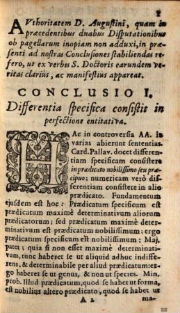 Conclusionum Selectarum Ex Praelectionibus Cursus Philosophici triennalis P. Alberti Castner Soc. Jesu Philosophiae Professoris Ordinarii Pars ..., Pars 3