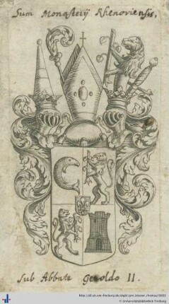 [Provenienz]: Kloster Rheinau