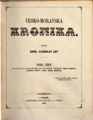 Česko-moravská kronika, 3