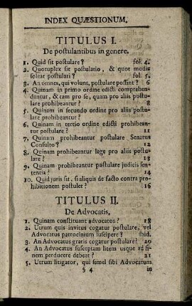 Index Quæstionum.