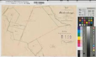 Böingsen (Menden), Teilung des Bieberberges, Brouillonkarte
