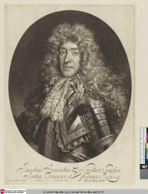 Jacobus Secundus Dei Gratia Angliae, Scotiae, Franciae, et Hiberniae Rex. &ct.