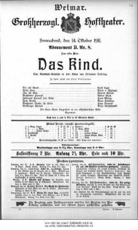 Das Kind