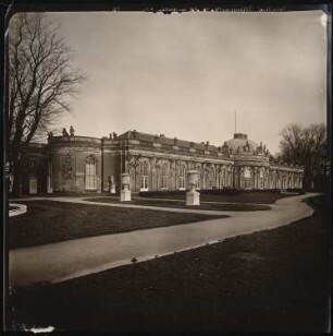 Schloss Sanssouci, Potsdam: Gartenseite
