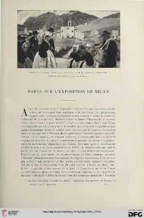 3. Pér. 36.1906: Notes sur l'exposition de Milan