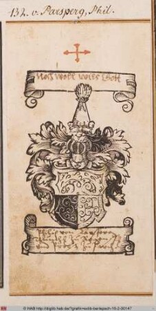Wappen des Philipp von Parsberg