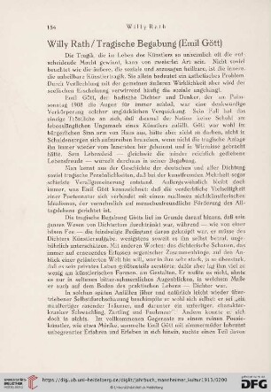 1: Tragische Begabung (Emil Gött)