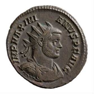 Münze, Antoninian, 291 n. Chr.