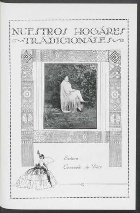 Nuestros hogares tradicionales - Señora Consuelo de Díaz