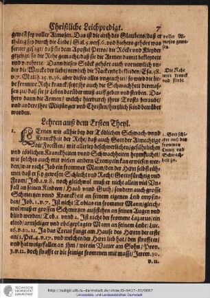 Lehren auß dem Ersten Theyl.