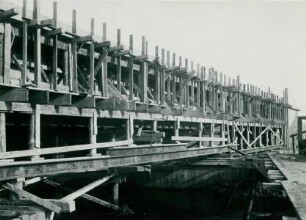 Reichsautobahn-Brücke über der Seeve, Deutschland, 1937-1938