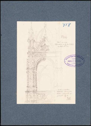 Or´ San Michele, Florenz Tabernakel: Teilansicht