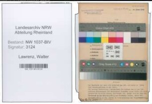 Entnazifizierung Walter Lawrenz , geb. 26.03.1901 (Geschaeftsfuehrer)