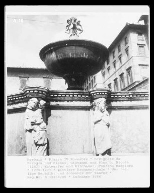 Fontana Maggiore — Johannes der Täufer