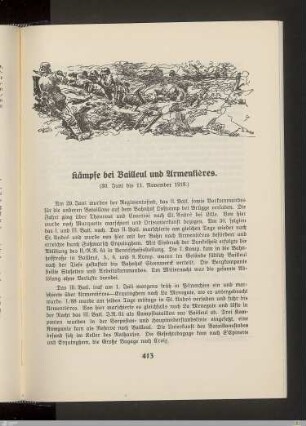 Kämpfe bei Bailleul und Armentières