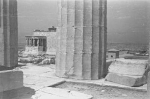 Athen. Akropolis. Blick zum Erechtheion (421-406 v. Chr.)