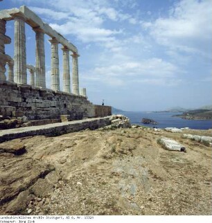 Griechenland: Poseidontempel Kap Sunion