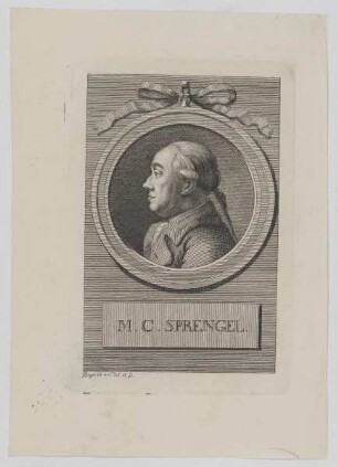 Bildnis des M. C. Sprengel