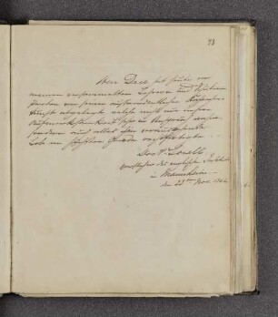 Lovell. – Mannheim, 23.11.1844