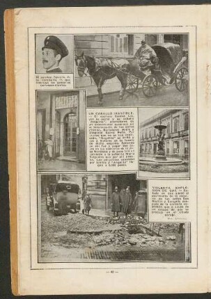 Un caballo irascible