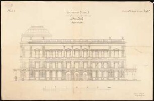Ständehaus, Düsseldorf: Fassadenansicht