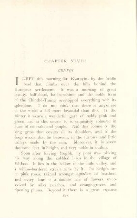 Chapter XLVIII. L'envoi