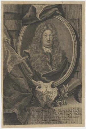 Bildnis des Christophior Dietericus Bose