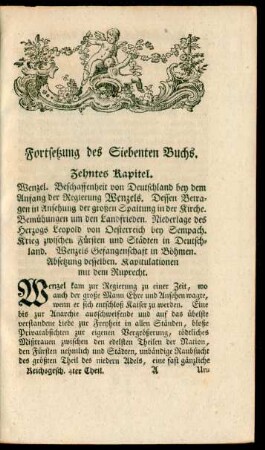 Fortsetzung des Siebenten Buchs.