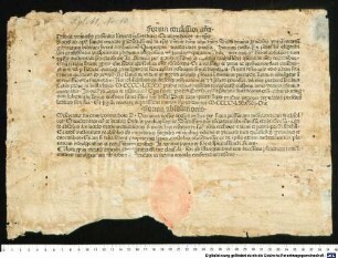 Forma confessionalis et absolutionis ad opus sanctae cruciatae. 1482.
