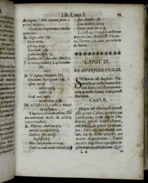 Caput IX. De Superfluis Vigiliis.