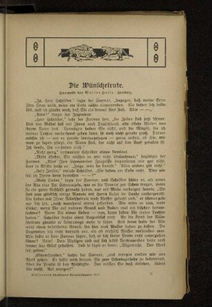 Die Wünschelrute.