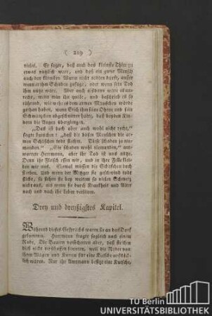Drey und dreyßigstes Kapitel.