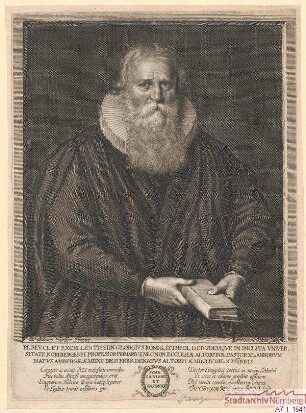 Georg König, Prof. theol. in Altdorf; geb.2. Februar 1590; gest. 10. September 1654