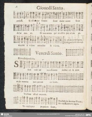 Responsorii per il Venerdi Santo