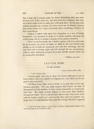 A. D. 1823. [unvollst.]